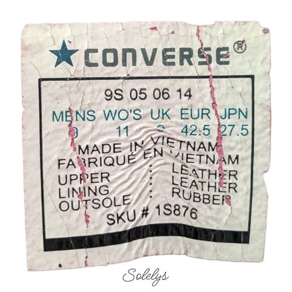 Converse RARE 2005 XXHI Star 70 Peach Blossom Pink Black Buckle Sneaker Boot 11 - Picture 7 of 16